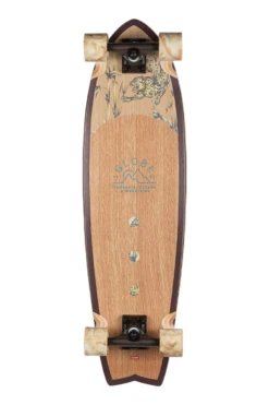 Globe Chromantic Cruiser Skateboard White Oak/Jaguar - 33"