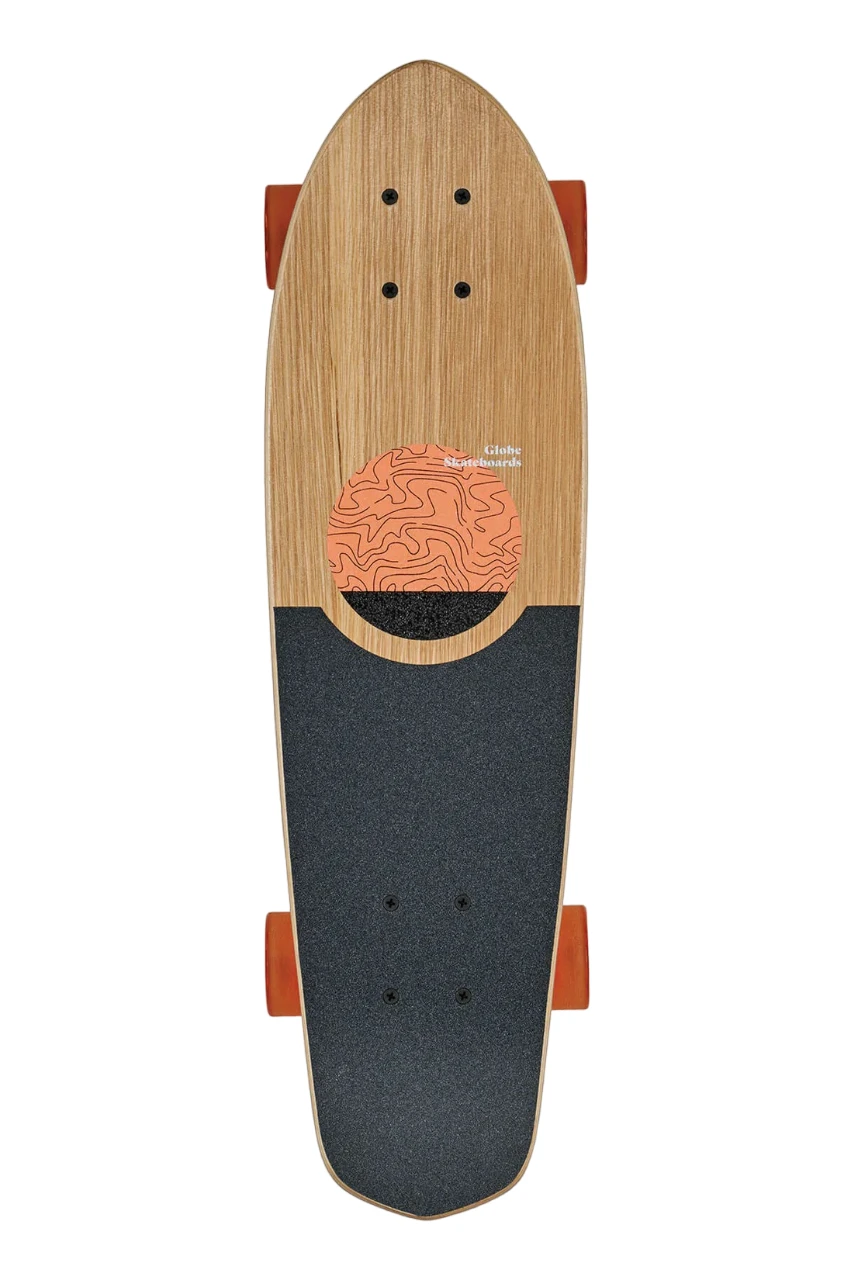 Globe Blazer Cruiser Skateboard White Oak/Concrete - 26" - Image 2