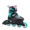 Rollerblade Fury Adjustable Kids Skates - Black/Sea Green