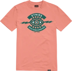 Etnies X Jono Wood Wash T Shirt - Rose