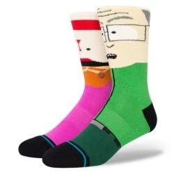 Stance Mr Garrison Crew Socks - Green