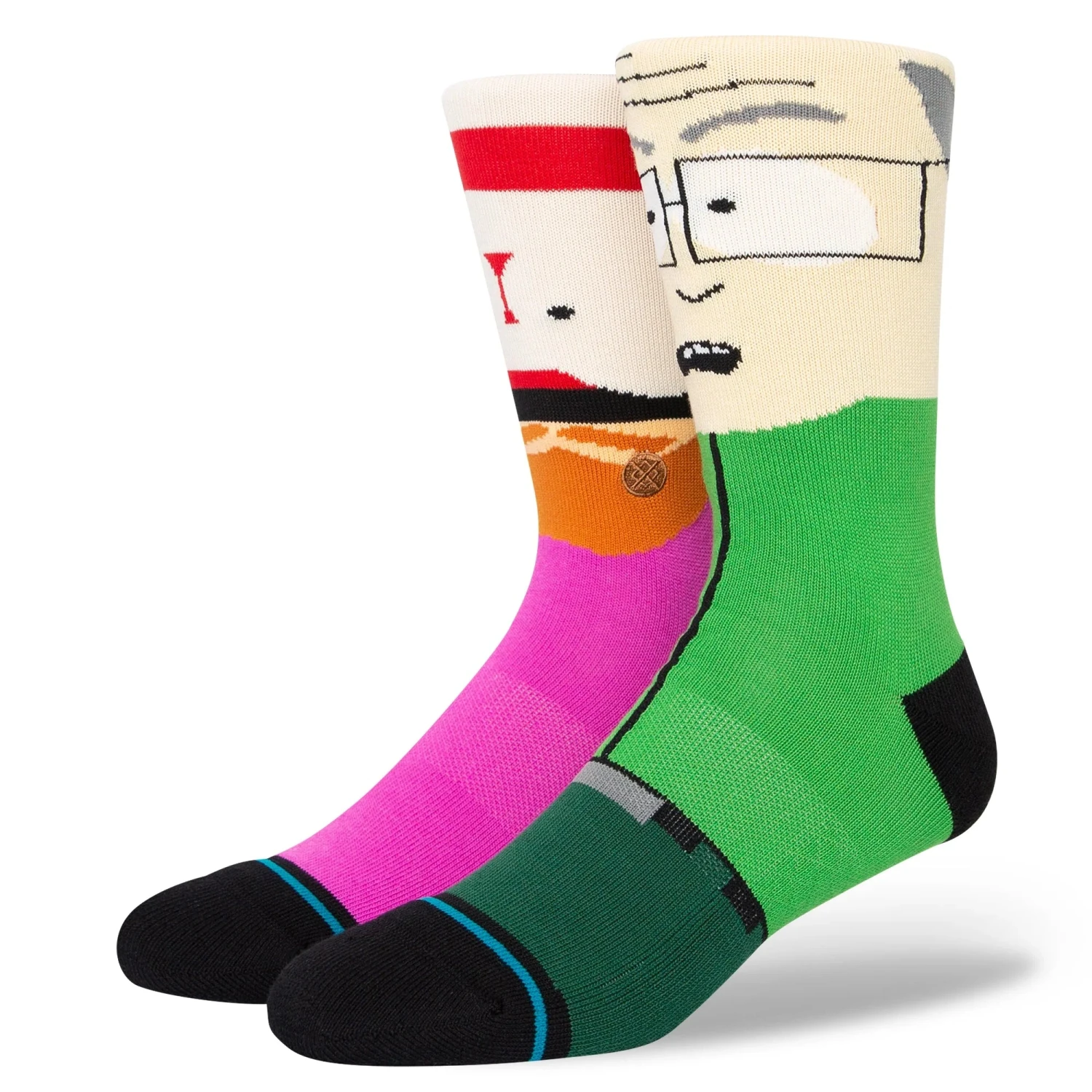 Stance Mr Garrison Crew Socks - Green
