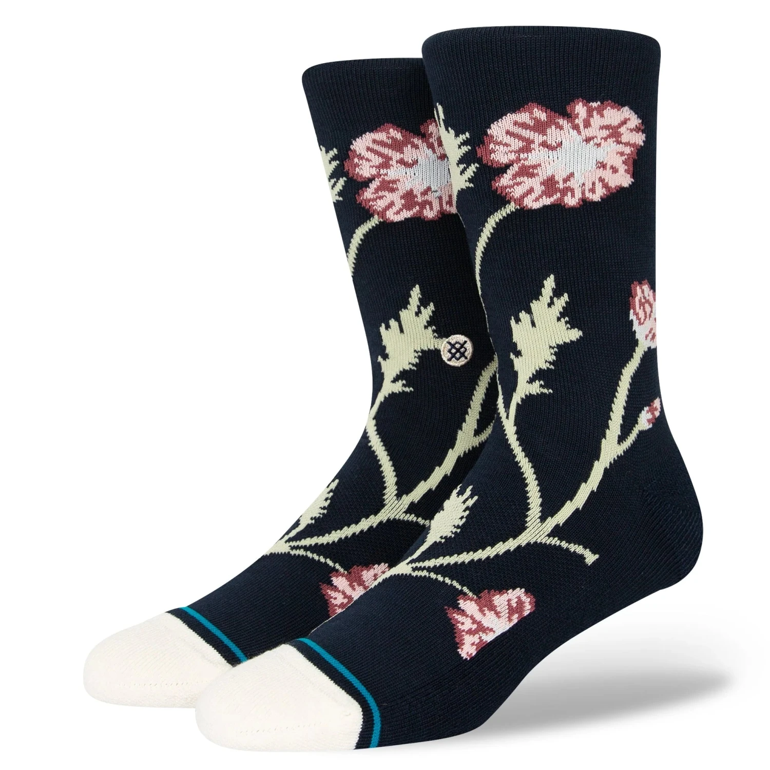 Stance Poppie Crew Socks - Navy