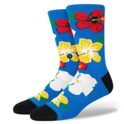 Stance Flower Picker Socks Royal
