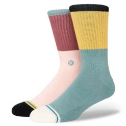 Stance Blocked Crew Multi Socks