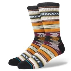 Stance Baron Crew Taupe Socks
