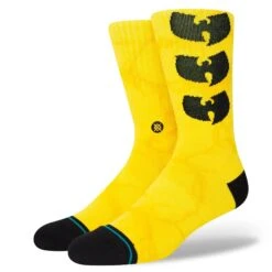 Stance Enter The Wu Crew Yellow Socks