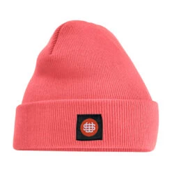 Slick's Monogram Beanie - Coral