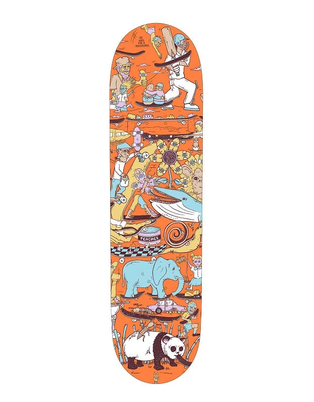 Drawing Boards 101 No3 Skateboard Deck - 8.25"