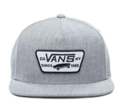 Vans Full Patch Snapback - Heather Grey