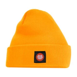 Slick's Monogram Beanie - Fluorescent Orange
