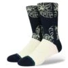 Stance Haiku Garden Crew Navy Socks
