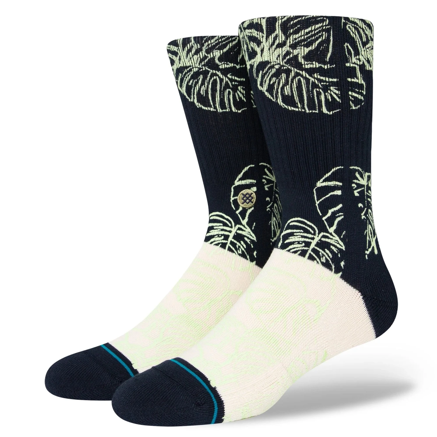 Stance Haiku Garden Crew Navy Socks