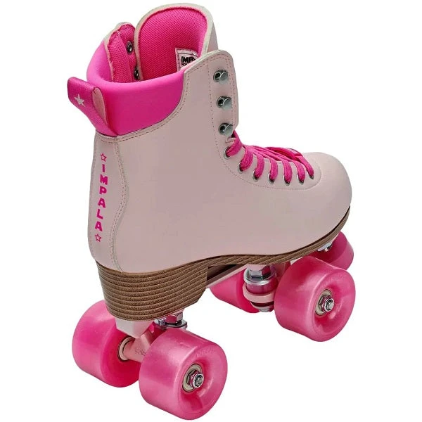 Impala Samira Vegan Quad Roller Skates - Wild Pink - Image 2