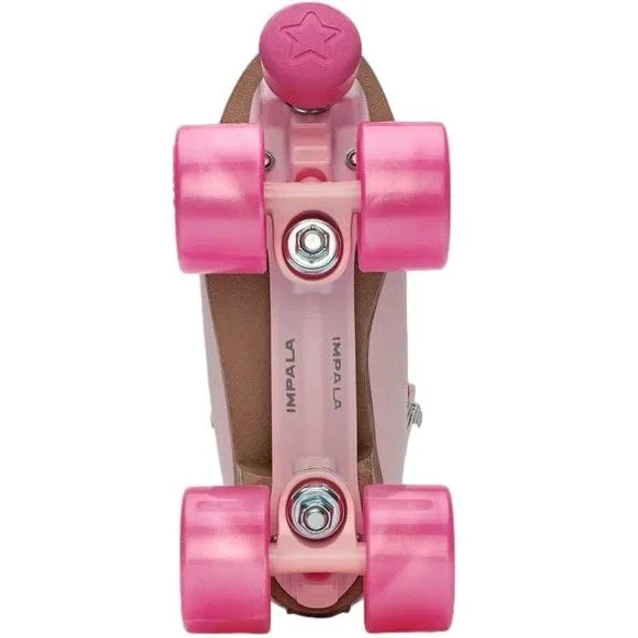 Impala Samira Vegan Quad Roller Skates - Wild Pink - Image 3