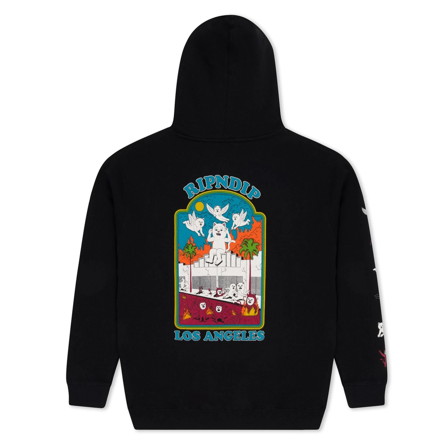 RIPNDIP Heaven On Earth Hoodie - Black