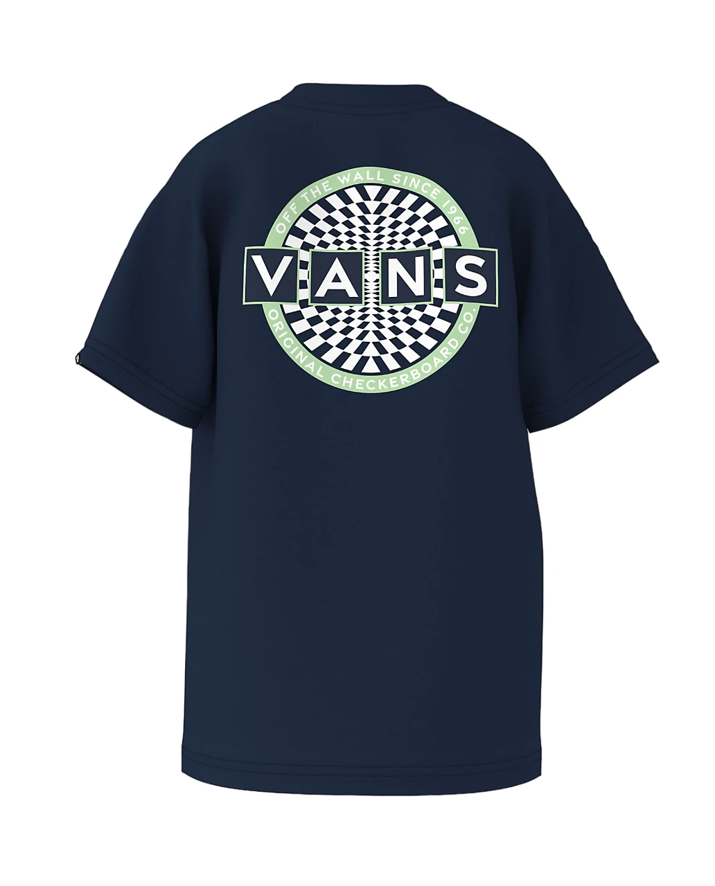 Vans Little Kids Circle Back T-Shirt - Dress Blue - Image 2