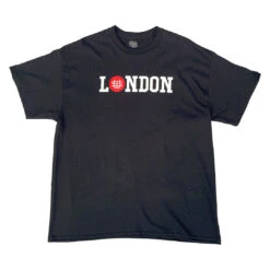 Slicks Skate Store London Monogram T Shirt Black