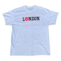 Slicks Skate Store London Monogram Kids T Shirt - White