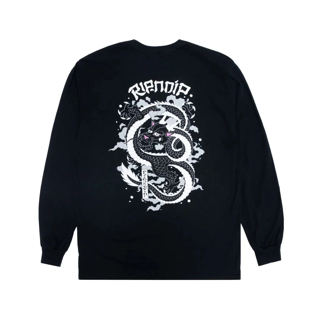 RIPNDIP Mystic Jerm Long Sleeve T - Black