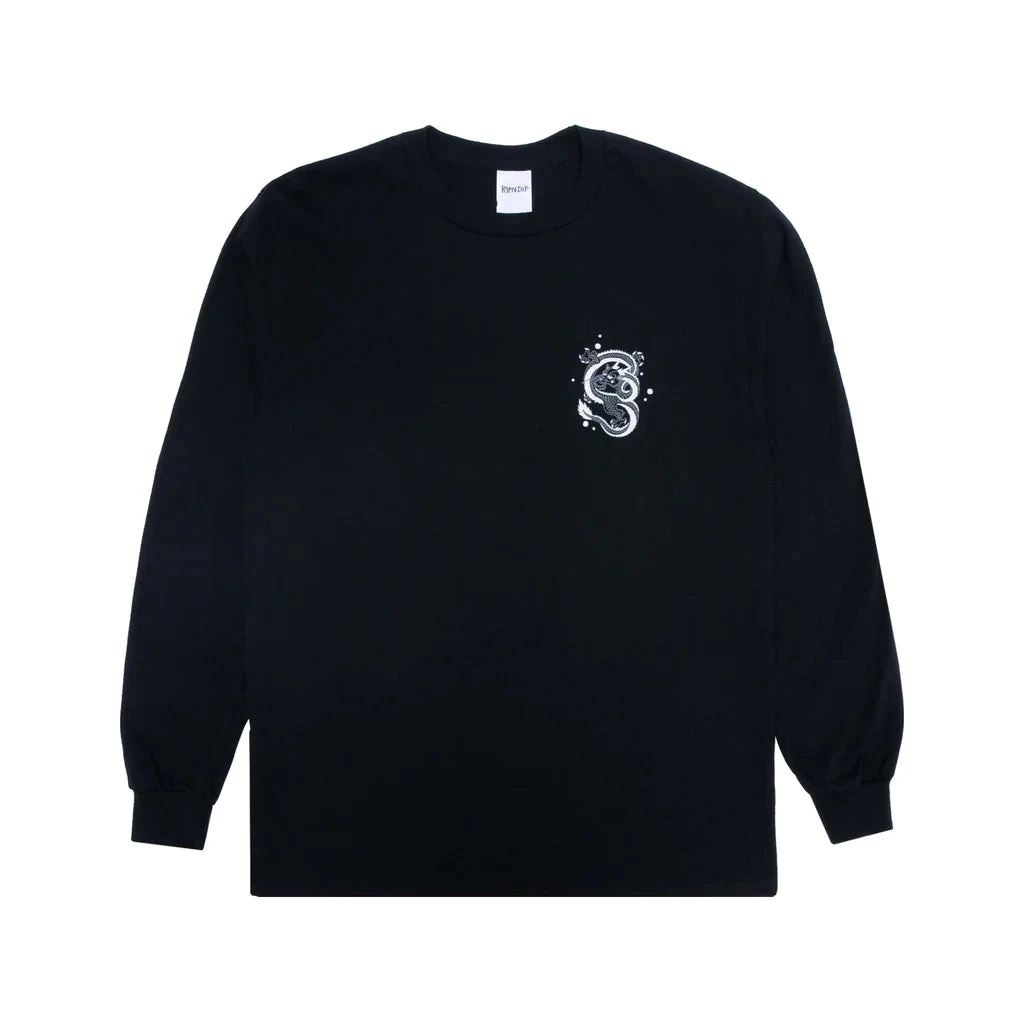RIPNDIP Mystic Jerm Long Sleeve T - Black - Image 2