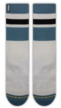 Merge4 Haven White Classic Crew Socks