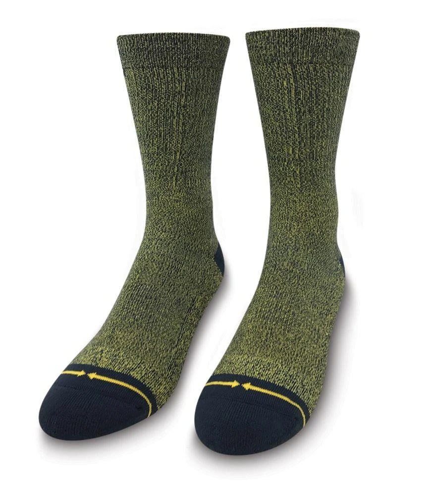 Merge4 Navy Heather Classic Crew Socks - Image 2