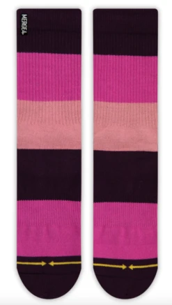 Merge4 Spidey Grape Stripe Low Crew Socks
