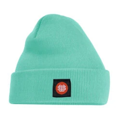 Slick's Monogram Beanie - Mint Green