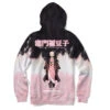 Primitive X Demon Slayer Nezuko Kamado Washed Hoodie - Pink