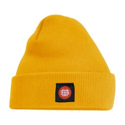 Slick's Monogram Beanie - Mustard