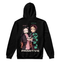 Primitive X Demon Slayer 2 Kamado Hoodie - Black