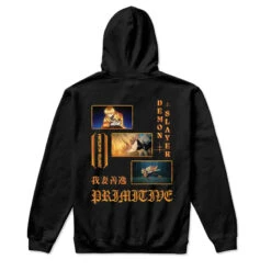 Primitive X Demon Slayer 2 Thunder Hoodie - Black
