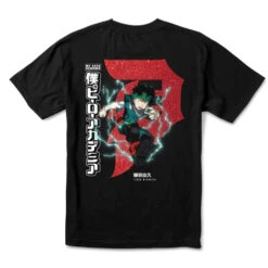 Primitive X My Hero Academia Dirty P Izuku Midoriya T Shirt - Black