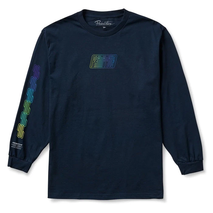 Primitive Abyss Long Sleeve T - Navy - Image 2
