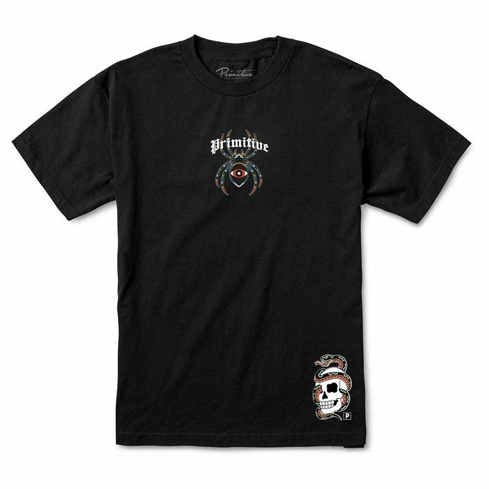 Primitive Streets T-Shirt - Black - Image 2