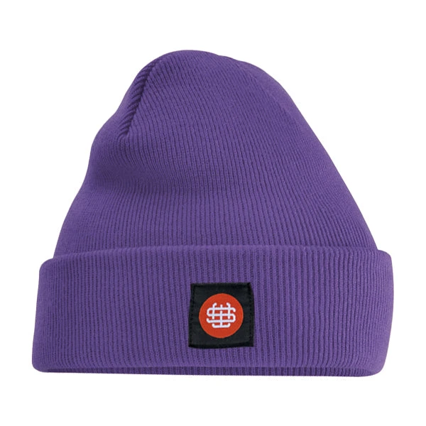 Slick's Monogram Beanie - Purple