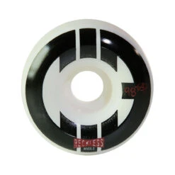 CIB Reckless White/Black Wheels 58mm 98a - 4 Pack