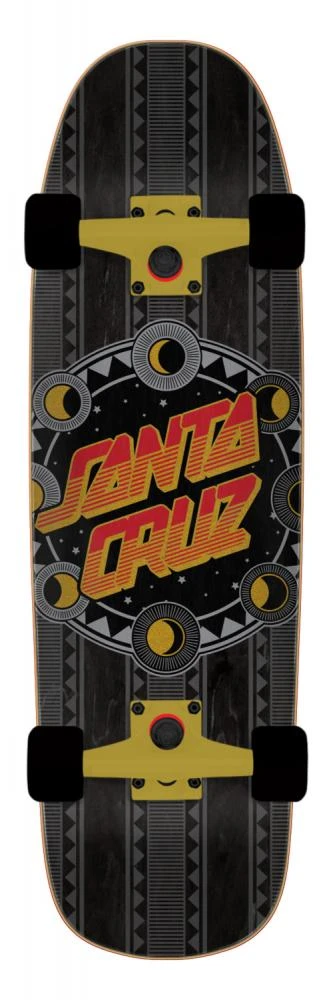 Santa Cruzer Phase Dot Street Skate Black - 32.26"