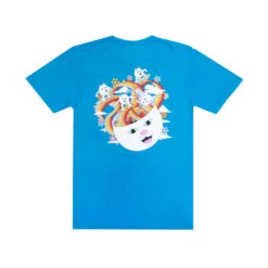 RIPNDIP Skating Rainbow T Shirt - Process Blue