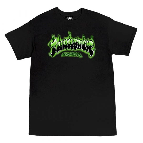Thrasher Airbrush T-Shirt - Black