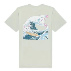 RIPNDIP Great Wave T-Shirt - Sage