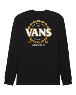 Vans Chain Long Sleeve T-Shirt - Black