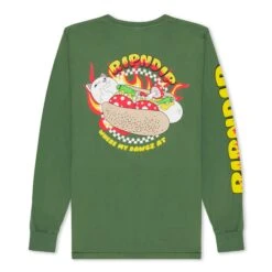 RIPNDIP Glizzy Long Sleeve - Olive
