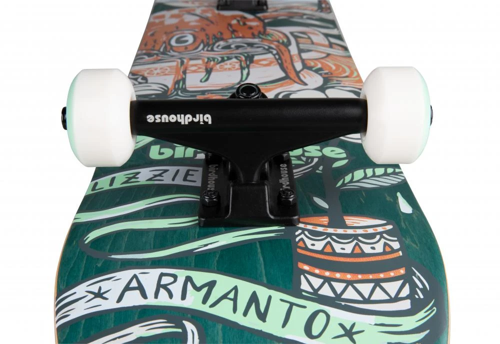 Birdhouse Stage 3 Armanto Favourites Green Skateboard - 7.75" - Image 2