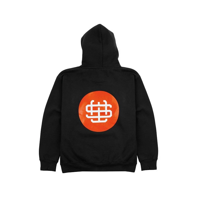 Slick's Skate Store Monogram Hoodie - Black - Image 2