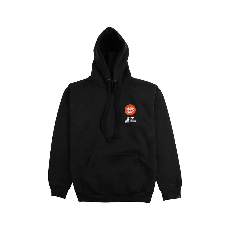 Slick's Skate Store Monogram Hoodie - Black