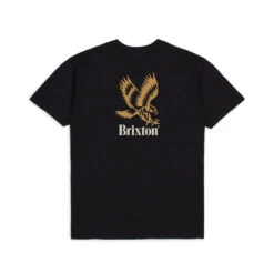 Brixton Descent Standard T Shirt - Black
