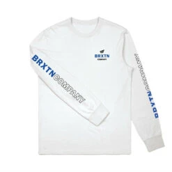 Brixton Peabody II SV Standard Long Sleeve T - White