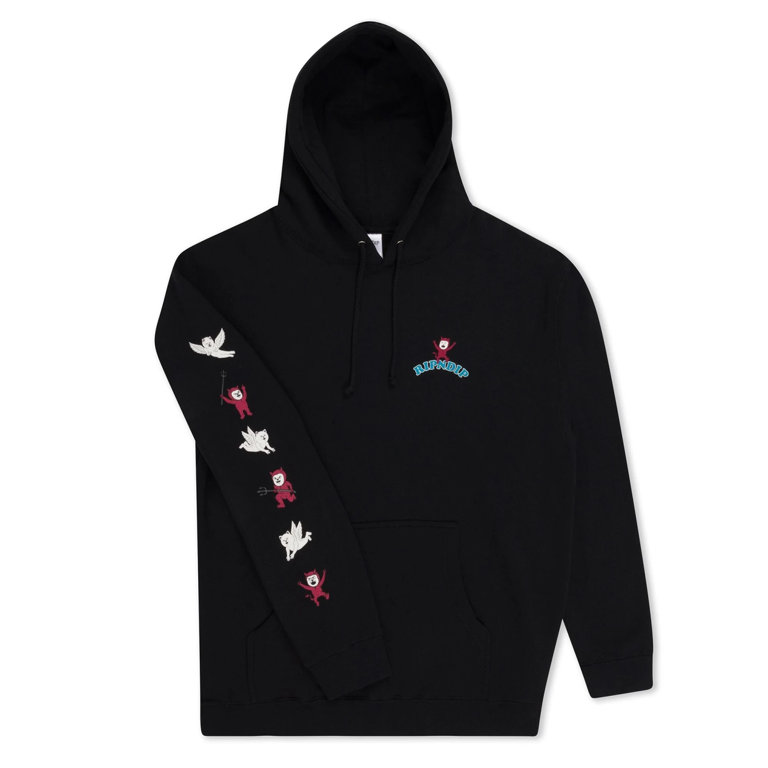 RIPNDIP Heaven On Earth Hoodie - Black - Image 3